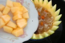 哈密瓜蒸吃,传统美食的别样风情